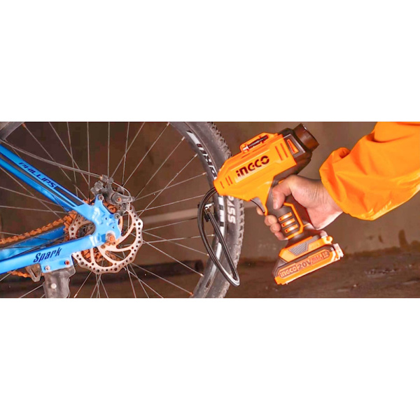 Аккумуляторный автомобильный компрессор INGCO CACLI2018 в Казани