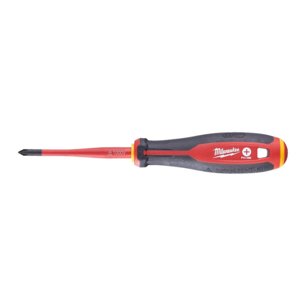 Отвертка трёхгранная изолированная Milwaukee VDE PH1х80 4932478721