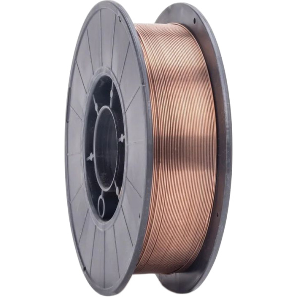 Проволока сварочная омедненная Foxweld ER70S-6  д.1.0мм, 5кг D200 8557 в Казани