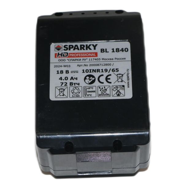 Аккумулятор SPARKY 4 Ah/  BL 1840   в Казани