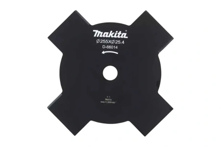 Нож МАКITA  для травы, 4 зуба, d- 255x25,4мм D-66014 в Казани