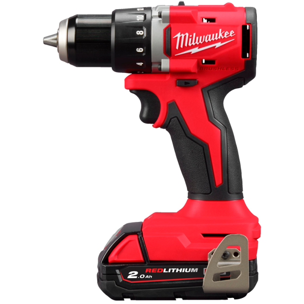 Аккумуляторная дрель-шуруповерт Milwaukee M18 BLDDRC-202C 4933492833