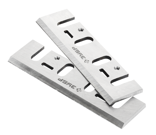 Ножи для рубанка ЗУБР 2 шт HSS 82х5,5мм.  ЗРЛ-82 в Казани