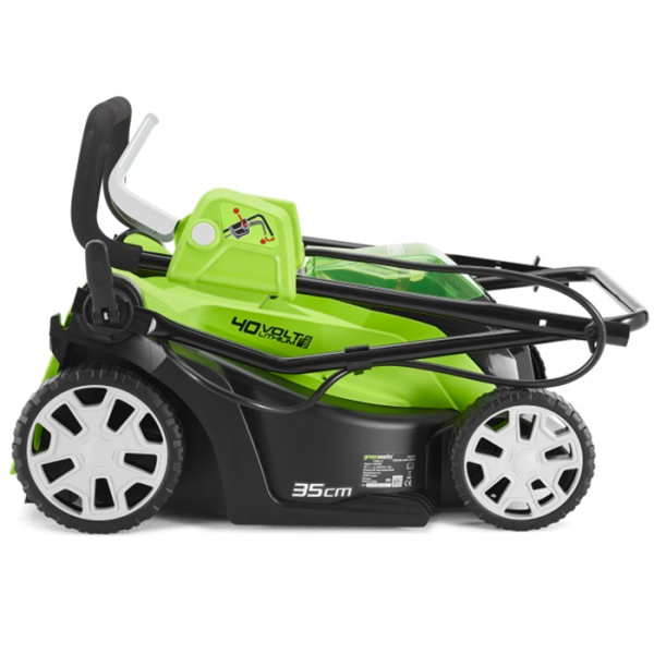 Аккумуляторная газонокосилка "Greenworks" G40LM35 2501907 в Екатеринбурге