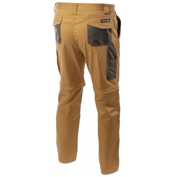  Брюки рабочие бежевые HOEGERT EDGAR S/48 HT5K276-2-S в Екатеринбурге