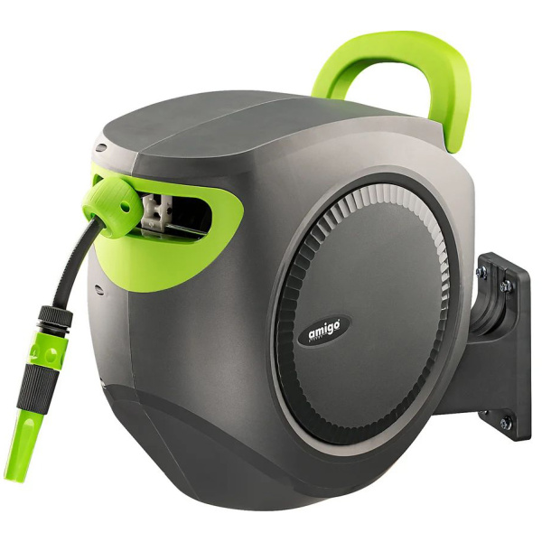 Катушка автоматическая со шлангом 30м+2м Amigo Grande 79606 в Казани