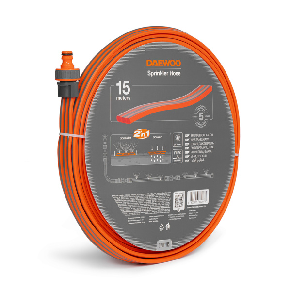 Шланг-дождеватель Sprinkler 15m DWH 1115 DAEWOO в Казани
