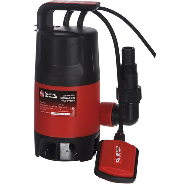Насос дренажный Quattro Elementi Drenaggio 400 F Promo 910-461