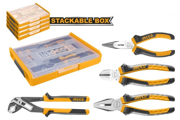 Набор ручного инструмента 4 предмета INGCO HKTV01P041 в Казани 