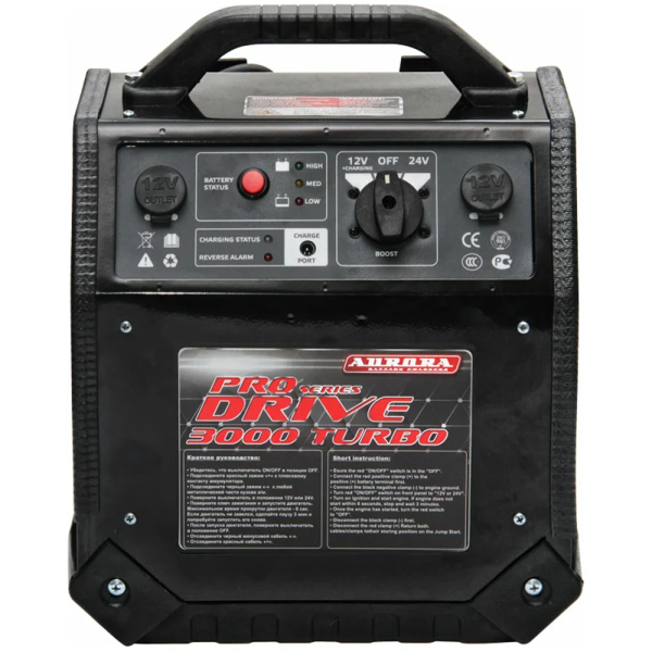 Пуско-зарядное устройство Aurora DOUBLE DRIVE 3000 TURBO PRO 00014544 в Екатеринбурге