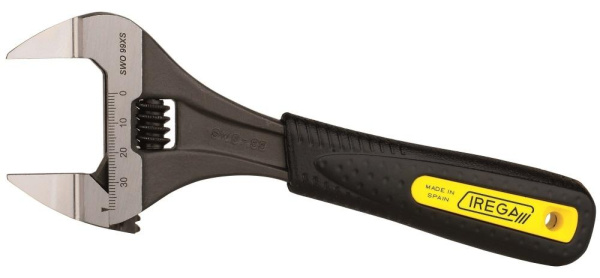 Ключ разводной "IREGA" ERGOTOP SWO99XS/CBE-8" 0-39мм. 200мм. тонкие губки в Казани 