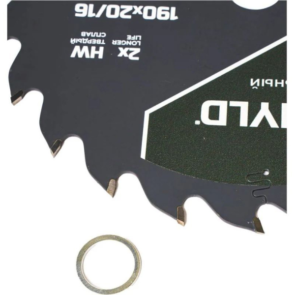 Диск пильный SHYLD по дереву, твердосплавный 190x20/16мм, 24зуб.  20140 в Казани