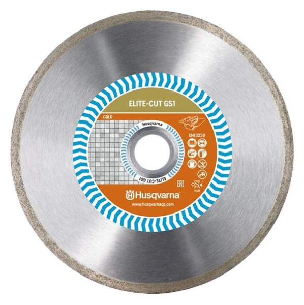 Диск алмазный "HUSQVARNA-GS-1" 180х25,4х1,5х8,0 корона,стекло  5753902-01 в Екатеринбурге