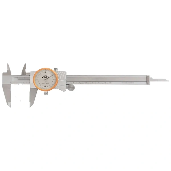 Штангенциркуль стрелочный Kinex DIN 862 200/45 мм  6013-02-200