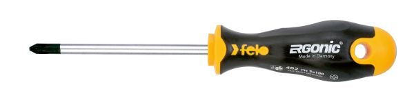 Отвертка Ergonic Felo крестовая PH 2X100 40220310 в Екатеринбурге 