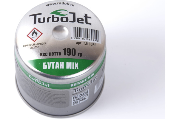 Баллон газовый TurboJet TJ190PB 190гр. в Екатеринбурге