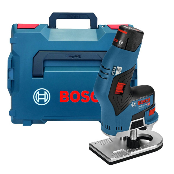 Кромочный фрезер "BOSCH" GKF 12V-8 L-Boxx 06016B0000 в Казани