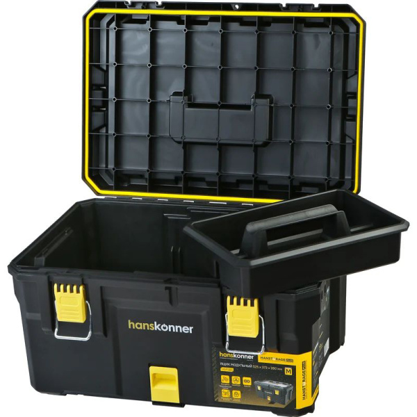 Ящик модульный HANSKONNER Hanstorage PLUS размер M, 525x373x280мм  HSP280 в Екатеринбурге 