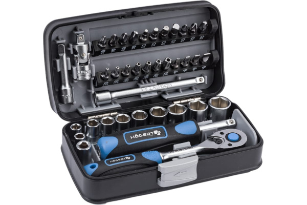 Набор инструментов HOEGERT 1/4″ 38пр.  HT1R462 в Казани 