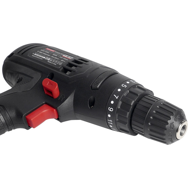 Сетевой двухскорострой шуруповерт TEH TD1003S Двухскоростной шуруповерт, мощность 300 Ватт. Самозажимной в Казани