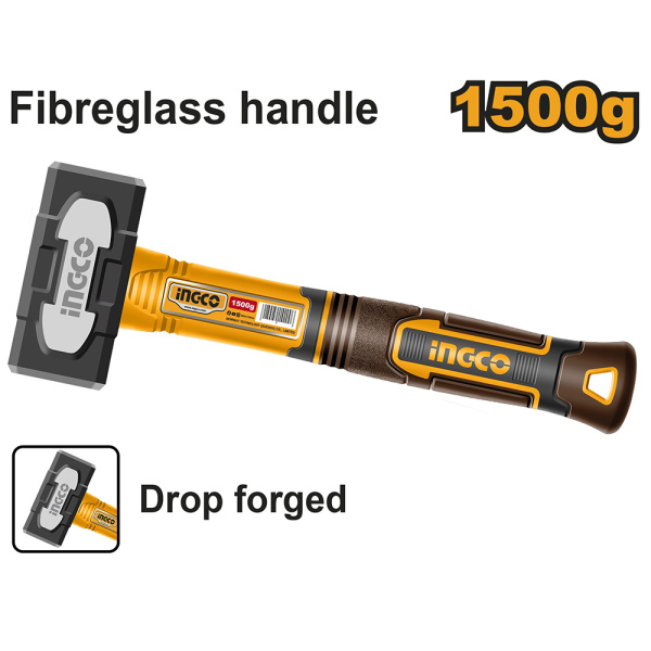 Кувалда с фибергласовой ручкой  INGCO HSTH81500 в Казани 