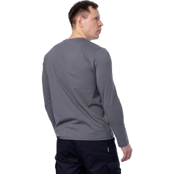 Лонгслив Brodeks KS731, серый (XL) KA-00005486-XL в Екатеринбурге