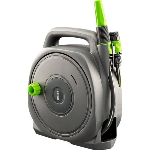 Катушка со шлангом 10м+2м Amigo Grande 79608 в Казани