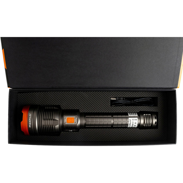 Фонарь ручной аккумуляторный MAXPILER MPF-03  в Казани