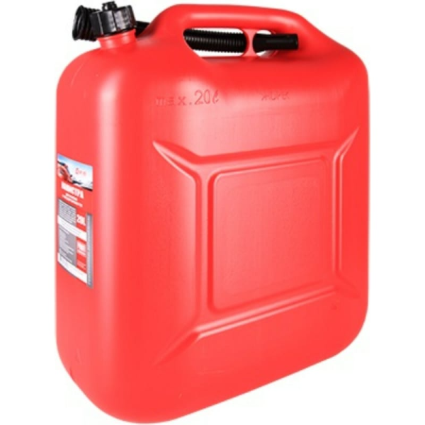 Канистра 3ton PROFI 20л КРАСНАЯ для топл.в компл. с крышкой и лейкой 55299 в Екатеринбурге