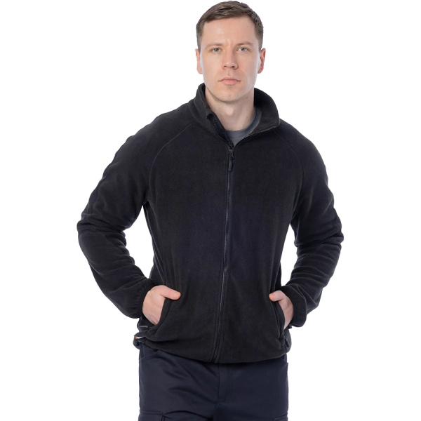 Толстовка флисовая Brodeks KS211, черный (M) КА-00004046-M в Екатеринбурге