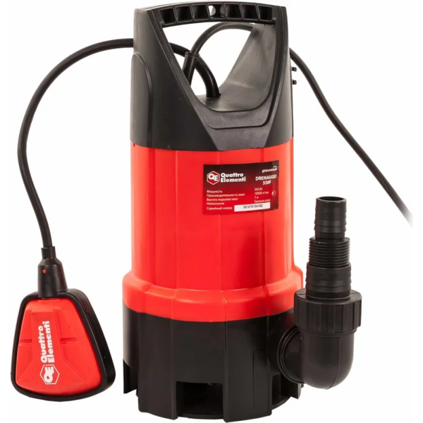 Погружной дренажный насос Quattro Elementi Drenaggio 550F 770-711 в Екатеринбурге