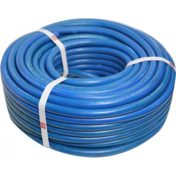 Шланг "AURORA" кислородный синий d.9мм/20атм. 1 метр  00000063