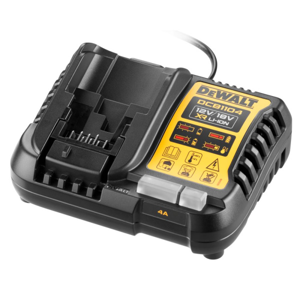 Набор DeWalt 2 АКБ DCB182, Li-Ion, 18 В 4Ач и зарядное устройство DCB1104 DCB1104M2-QW в Казани
